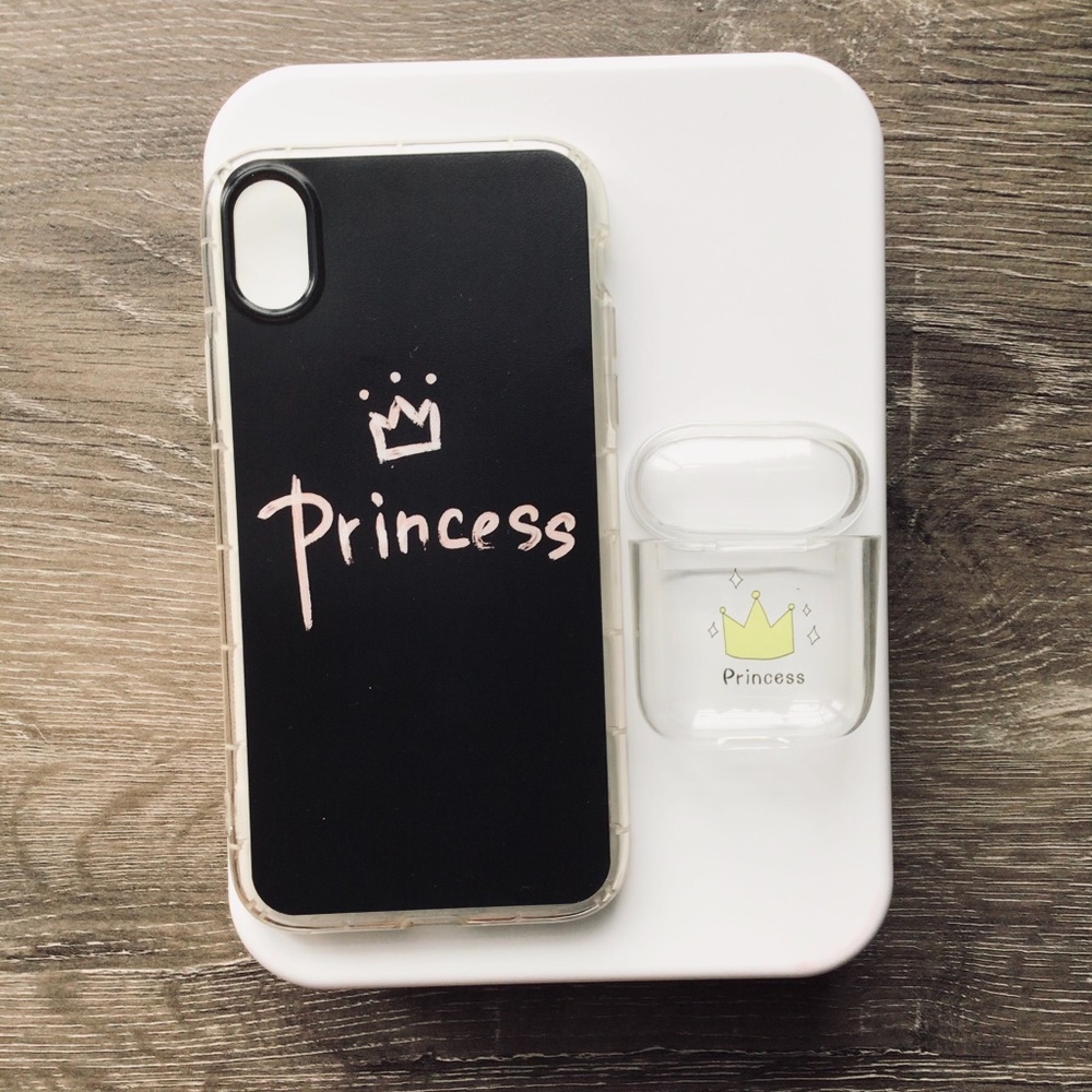 iPhone XR case and AirPod accessories